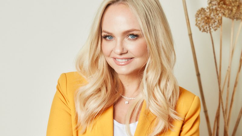 Spice Girl Emma Bunton co-founded mother and baby brand Kit & Kin