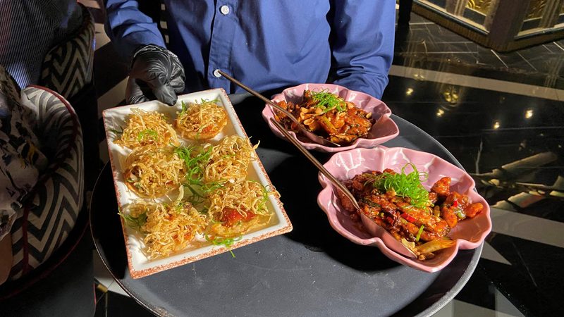 Food Presentation, Food, Glove