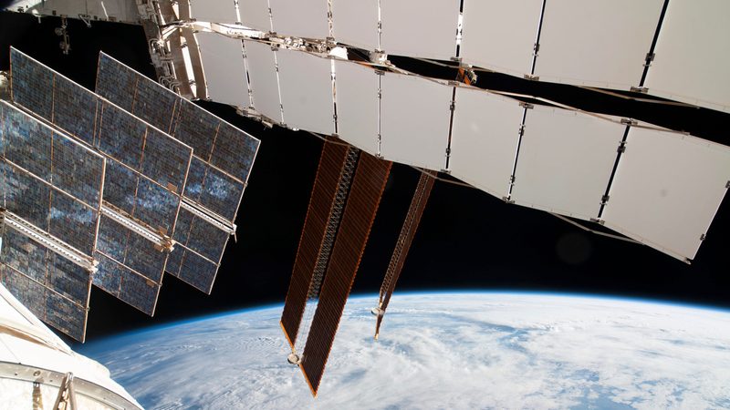 Solar panels power the International Space Station. Governments and space agencies are now studying the feasibility of providing Earth with clean energy from space