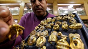 Treasure, Gold, Finger