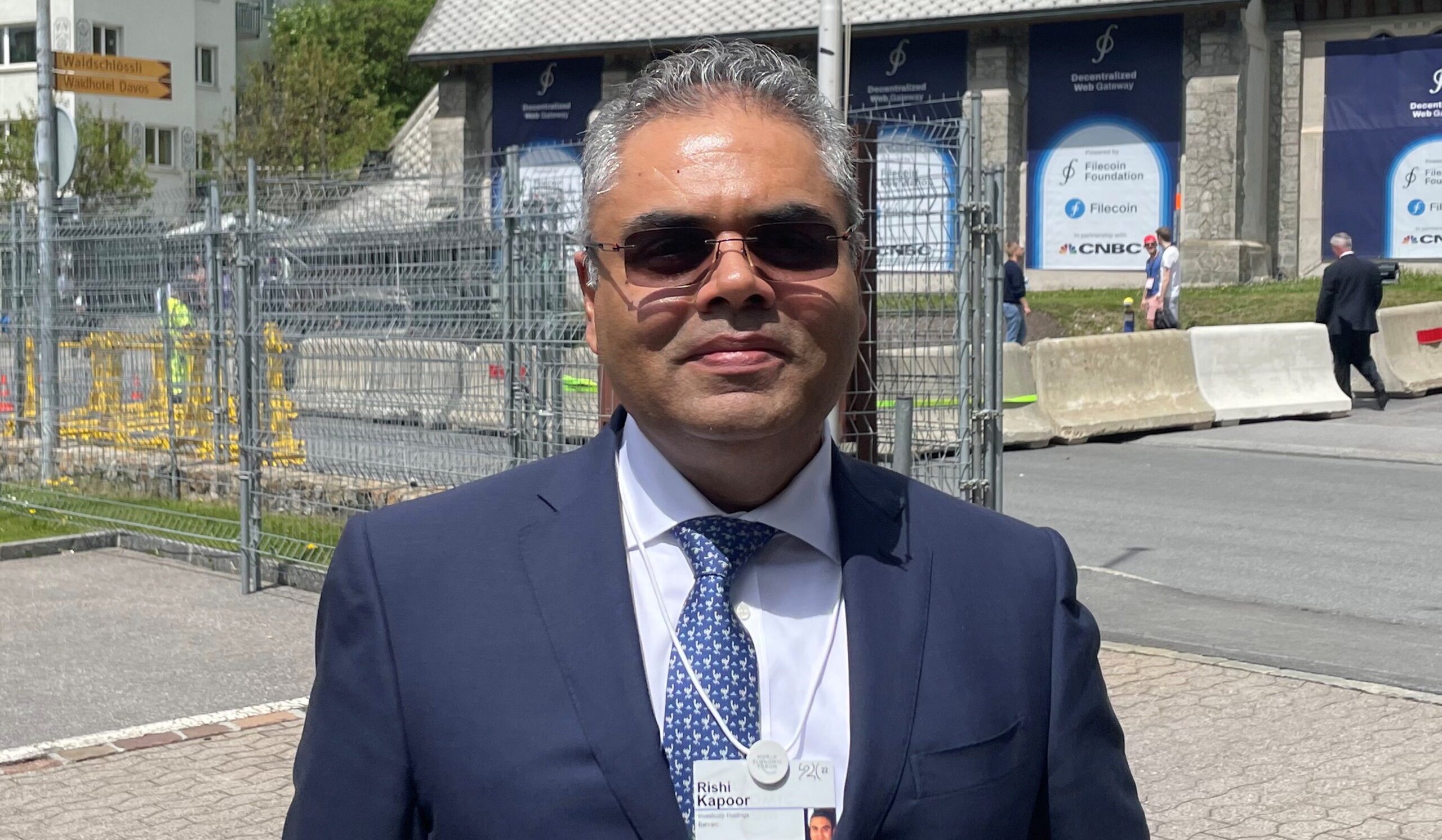 Rishi Kapoor, co-chief executive officer of Investcorp