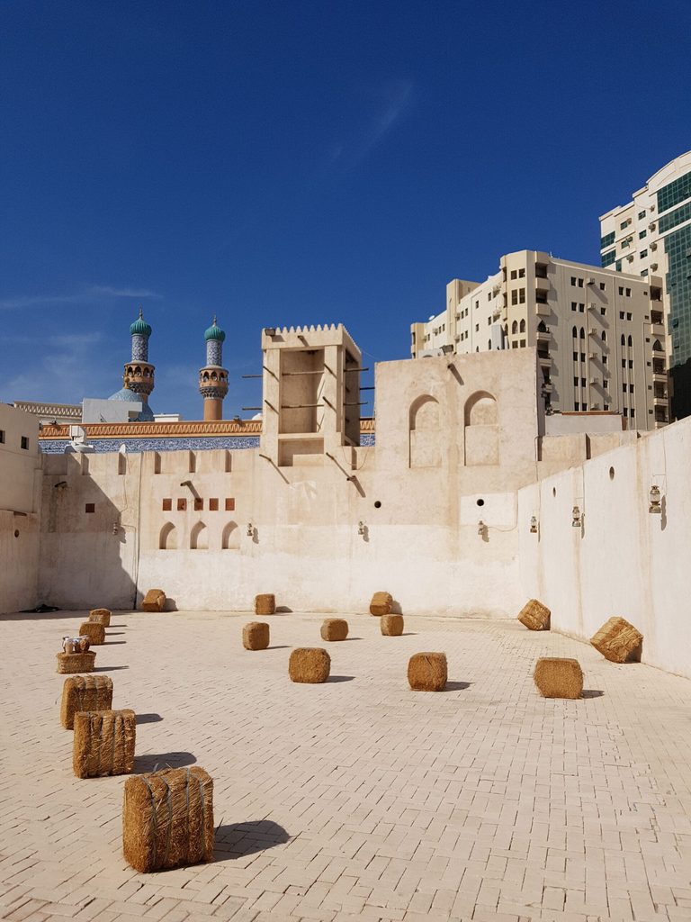Restored and preserved buildings at Heart of Sharjah