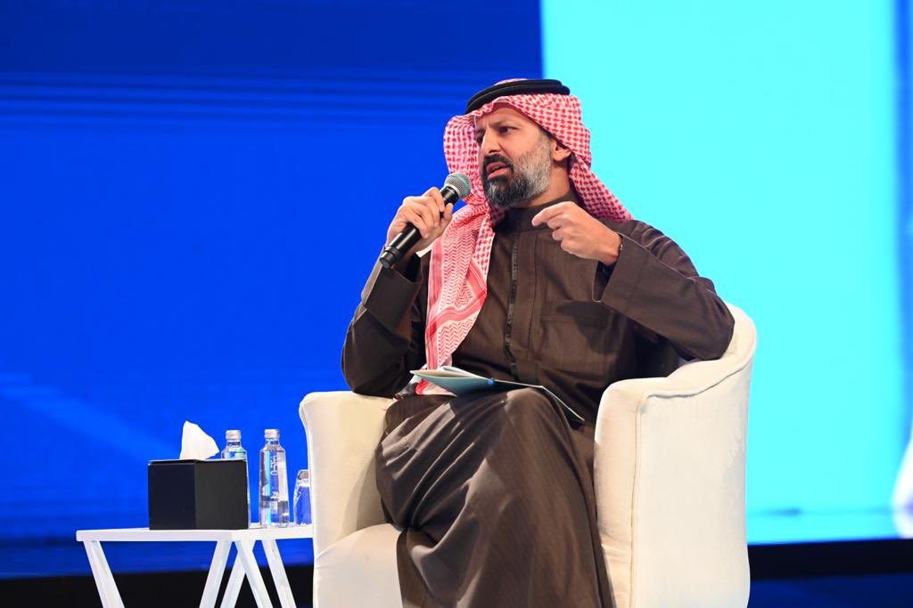 Regulator Mohammed El Kuwaiz speaks on day one of the Saudi Capital Market Forum