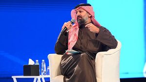 Regulator Mohammed El Kuwaiz speaks on day one of the Saudi Capital Market Forum