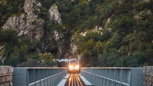 Railway, Transportation, Train
