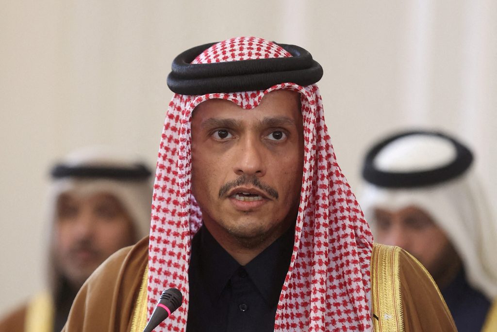 Qatari deputy prime minister and foreign minister Sheikh Mohammed bin Abdulrahman Al Thani