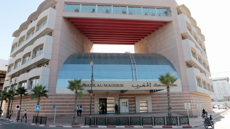 The Central Bank of Morocco in Rabat