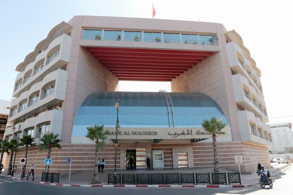 The Central Bank of Morocco in Rabat