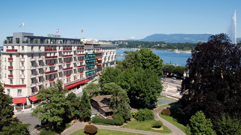 Le Richemond in Geneva wqas established in 1875