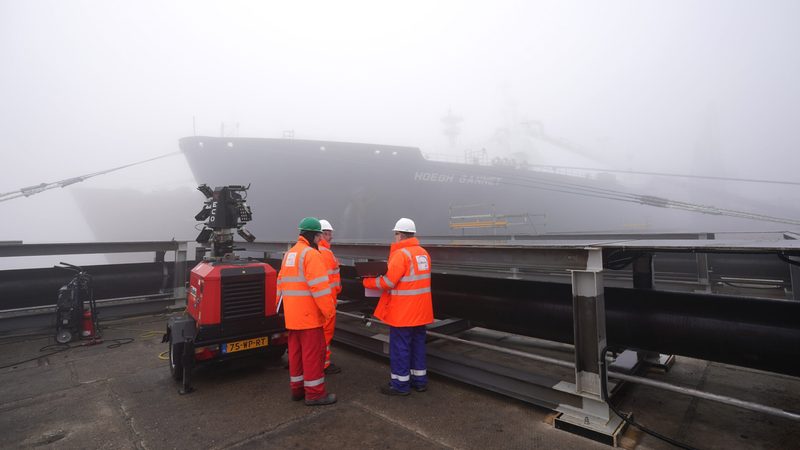 Last month, Adnoc's first liquefied natural gas cargo arrived in Germany's Brunsbüttel port