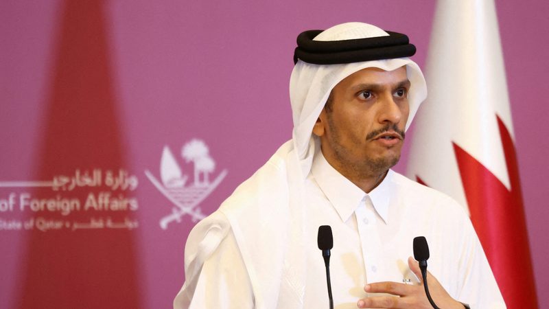 Qatar's new prime minister Sheikh Mohammed, pictured in Doha last November, will inherit a rebounding private sector