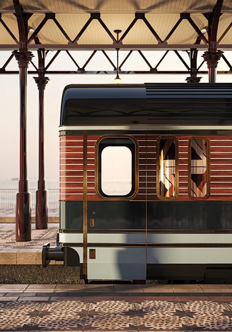 Arsenale's Orient Express La Dolce Vita train