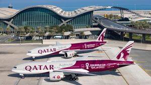 Qatar Airways planes