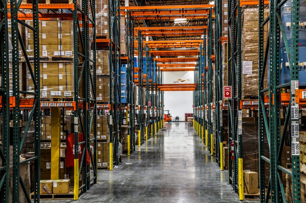 An Agility warehouse. The Kuwaiti company and its partner Hassan Allam have announced an initial investment of $100m in their Egypt venture