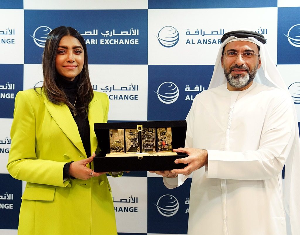 Al Ansari will float a 10 percent stake on Dubai's stock market in April. Indian actress Mamta Mohandas recently joined the exchange house as a brand ambassador
