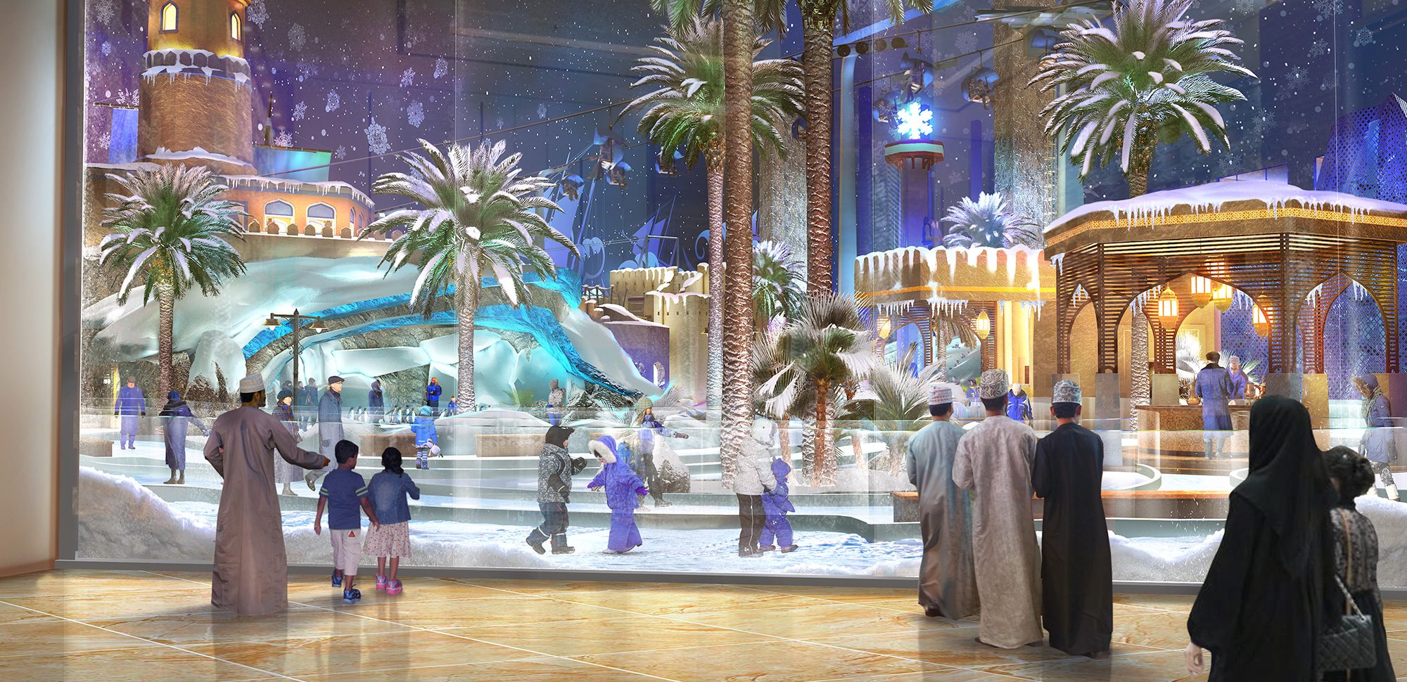 Snow Park at Mall of Oman