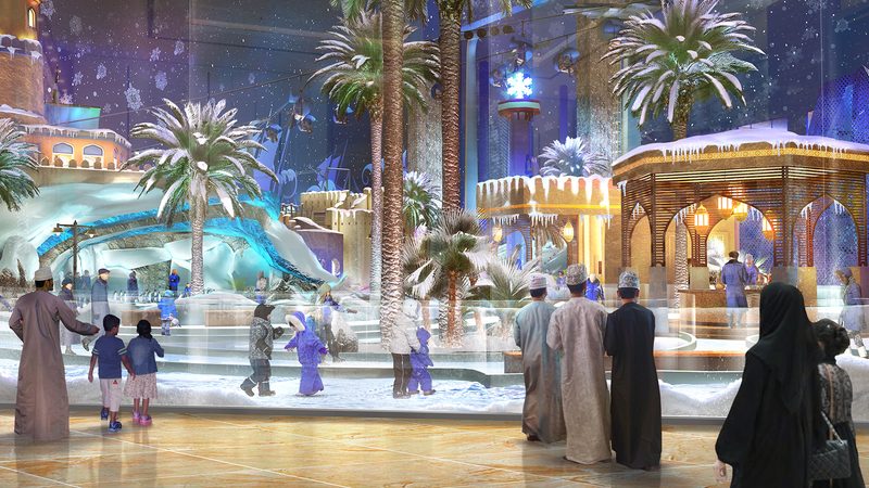 Snow Park at Mall of Oman