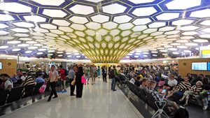 Abu Dhabi International airport: residents in the UAE are happy to travel again following the lifting of Covid restrictions