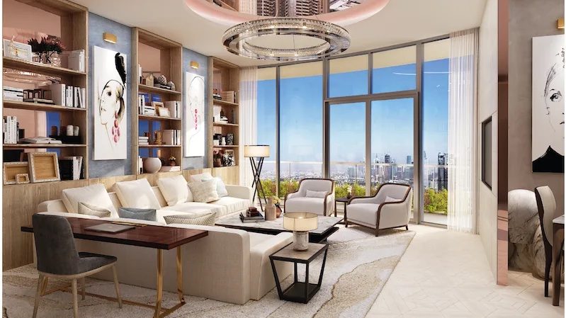 The new GJ Properties tower will open by Dubai's Sheikh Zayed Road and metro line