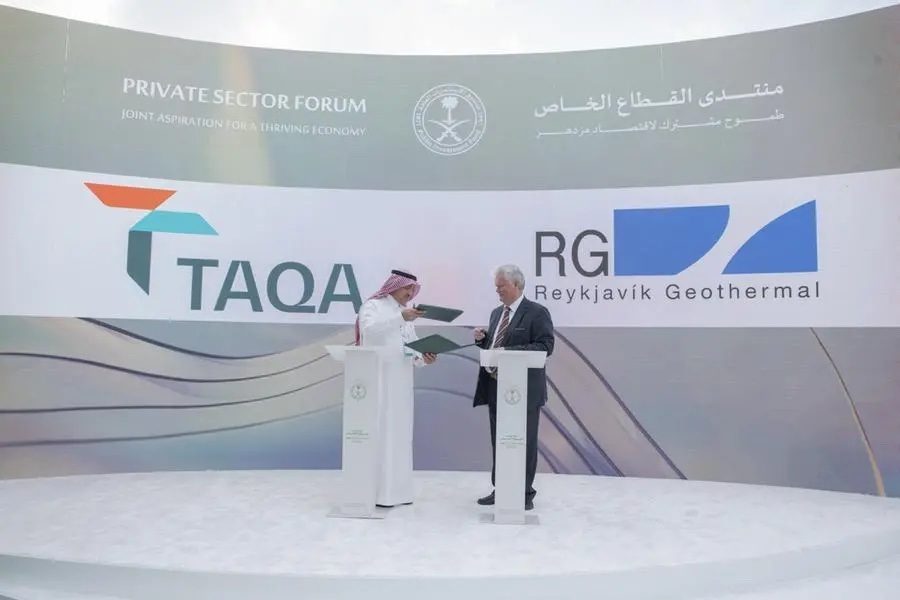 Taqa Geothermal agreement