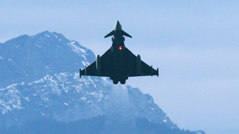 EADS Eurofighter Typhoon jet