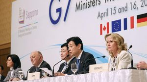 G7 ministers met for climate talks in Sapporo, Japan, on April 15 and 16