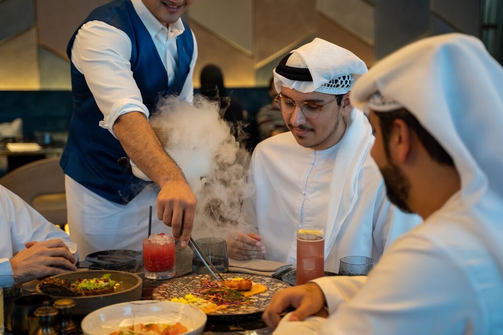 Bull and Bear restaurant DIFC Dubai