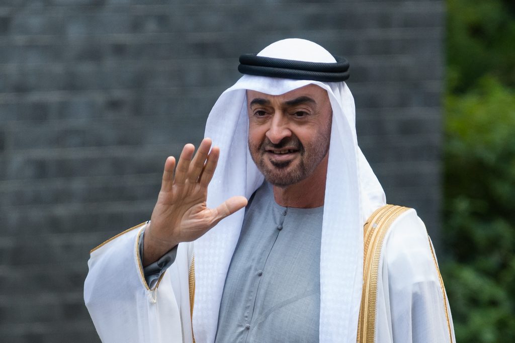 Sheikh Mohammed bin Zayed Al Nahyan, the Crown Prince of the Emirate of Abu Dhabi