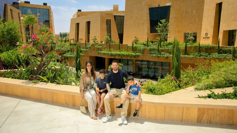 Lionel Messi and his family visit Riyadh on May 1. The World Cup winner is an ambassador for Saudi tourism, part of its strategy to attract 100m visitors a year