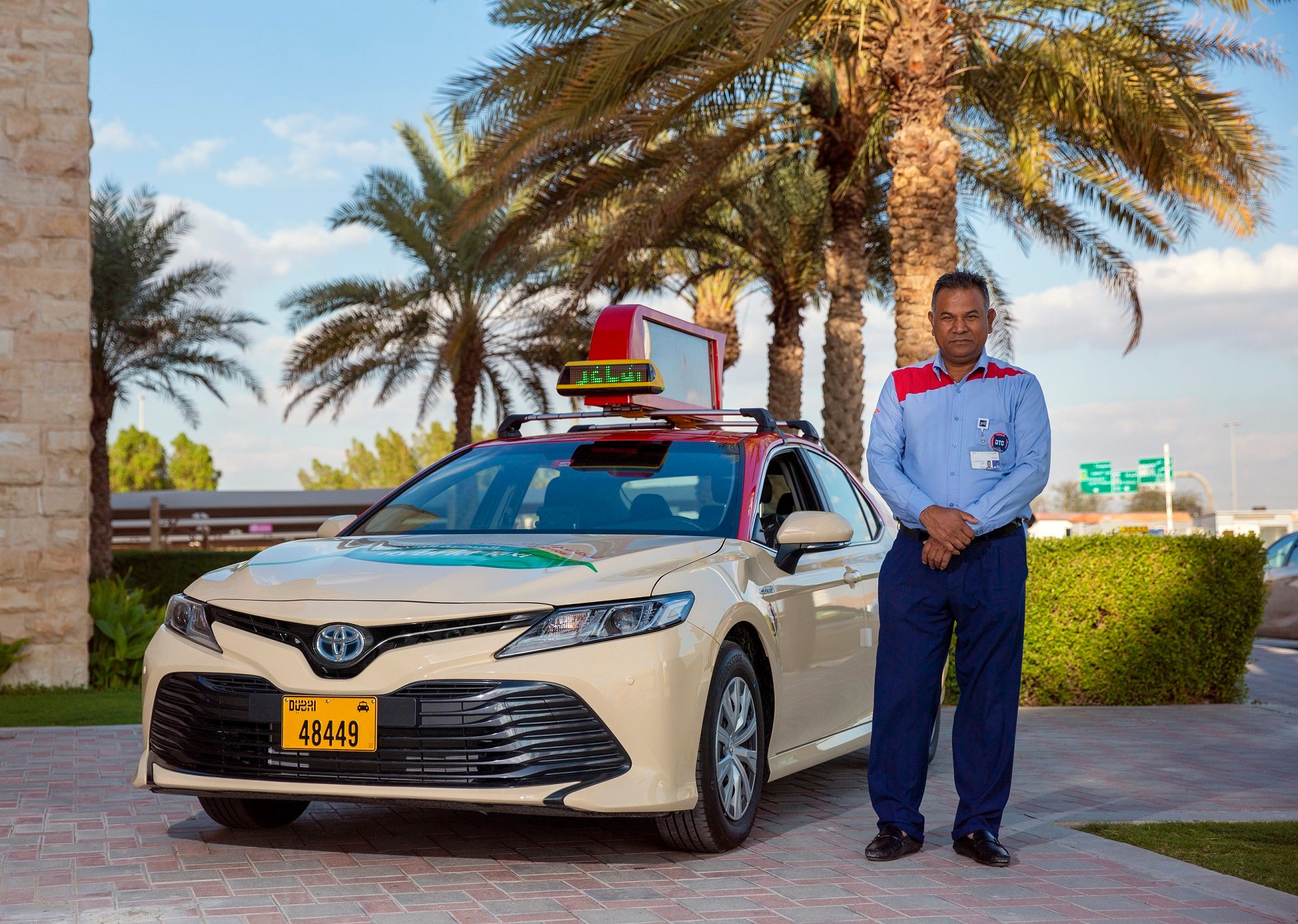 Dubai taxi driver