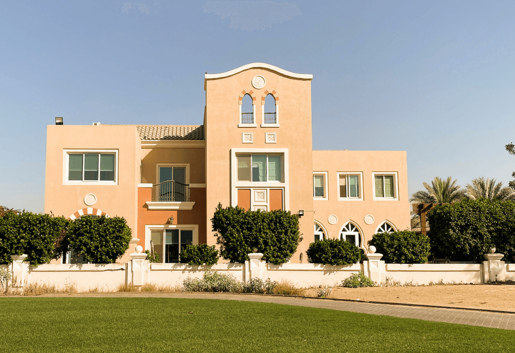 A villa at the Victory Heights golf course in Dubai