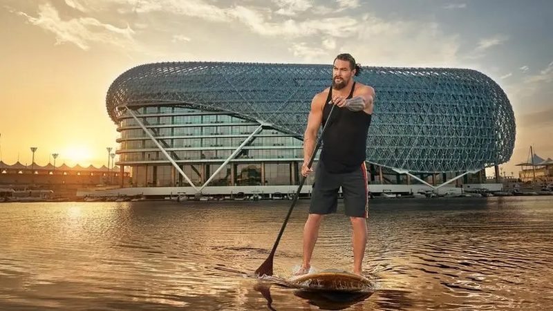 Jason Momoa Yas Island