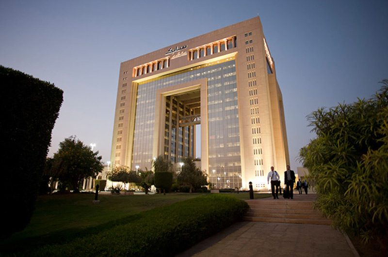 The Sabic HQ in Riyadh. The petrochemicals factory in China will have an annual ethylene capacity of up to 1.8 million tonnes