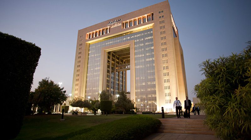 The Sabic HQ in Riyadh. The petrochemicals factory in China will have an annual ethylene capacity of up to 1.8 million tonnes