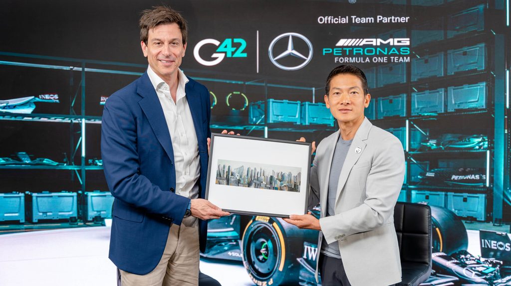 Companies G42 has invested in may also be involved in the partnership with the Mercedes F1 team