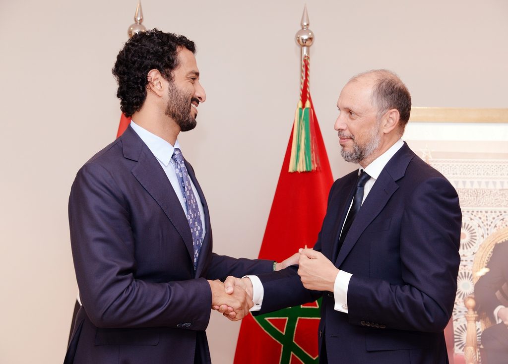 UAE finance minister Abdullah bin Touq Al Marri held talks with Moroccan officials including investment minister Mohcine Jazouli