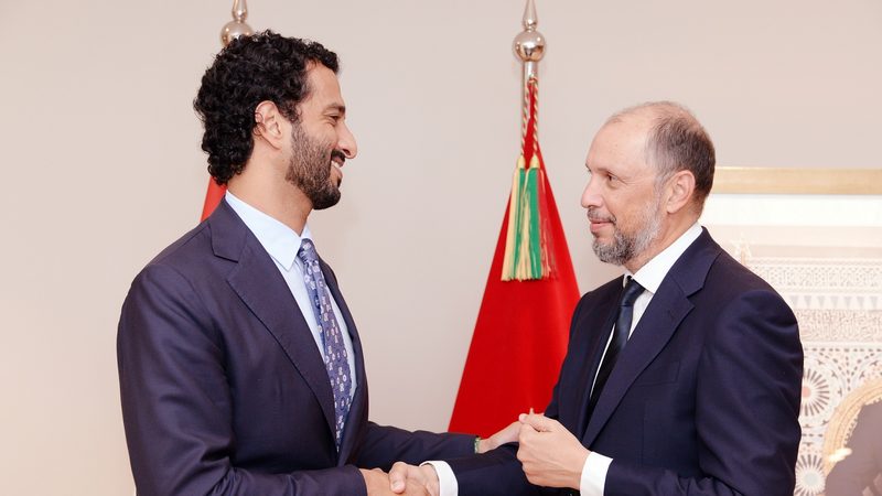 UAE finance minister Abdullah bin Touq Al Marri held talks with Moroccan officials including investment minister Mohcine Jazouli