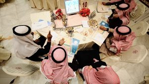 Saudi mortgage brokers in a land auction