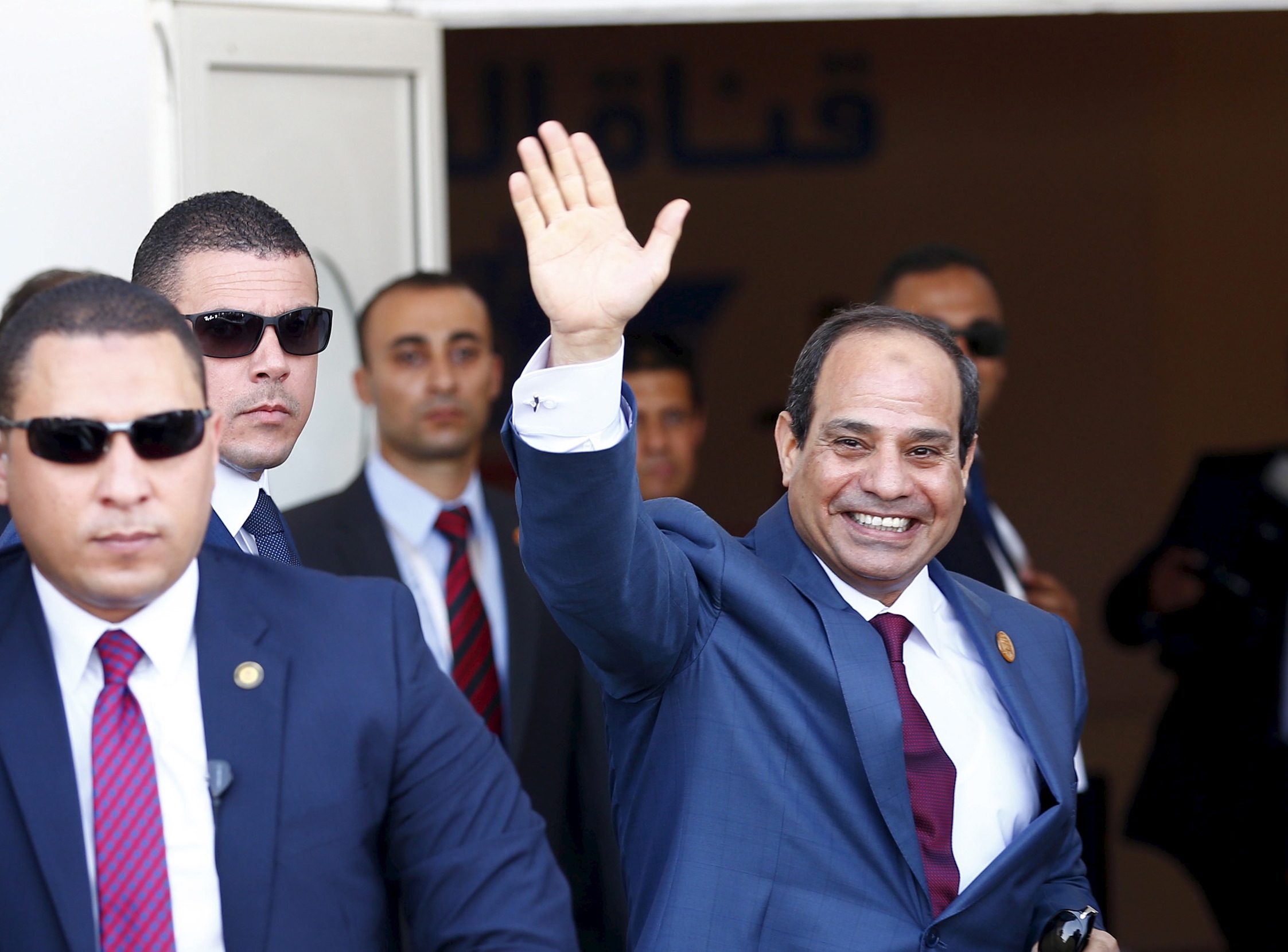 Egyptian President Abdel Fattah al-Sisi