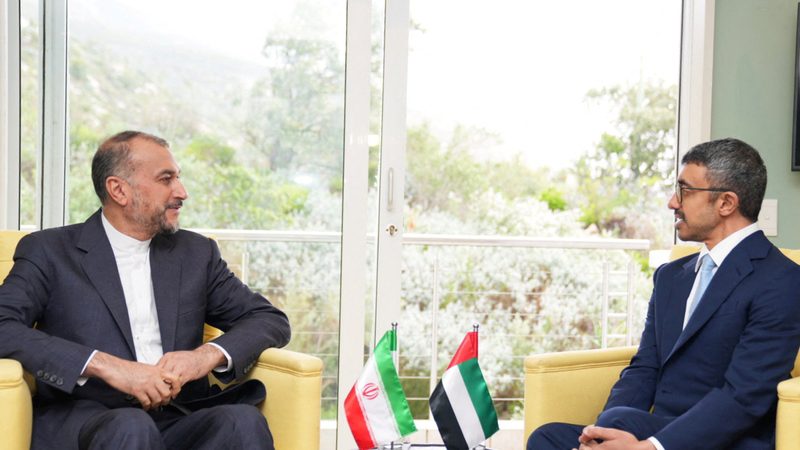 Iran, UAE, foreign ministers, Cape Town