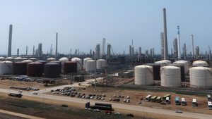 Hengli Petrochemical's complex at Changxing island in Dalian, Liaoning province. Many Chinese refiners are boosting output