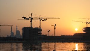 Construction, Abu Dhabi