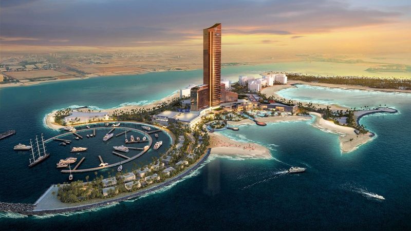 The Wynn resort and casino is set to open in 2027 on Al Marjan Island in Ras Al Kahaimah