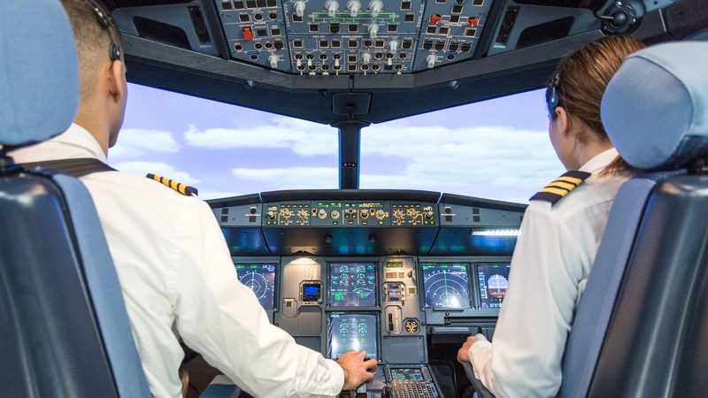 Etihad Aviation Training has nine flight simulators covering popular Airbus and Boeing models