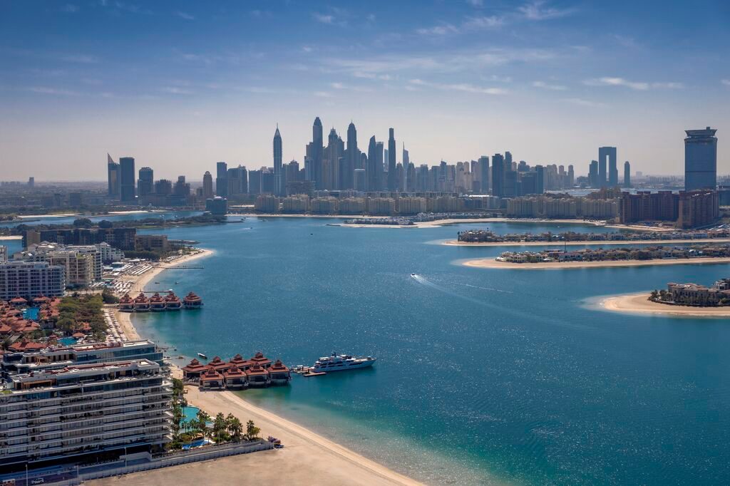 Palm Jumeirah, Dubai, cityscape