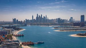 Palm Jumeirah, Dubai, cityscape