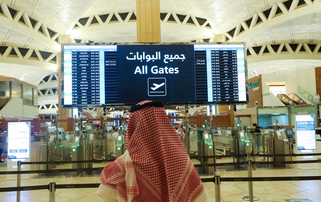Saudi airline flight bookings