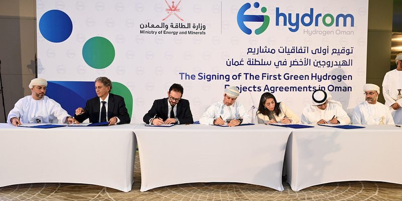 Oman green hydrogen projects