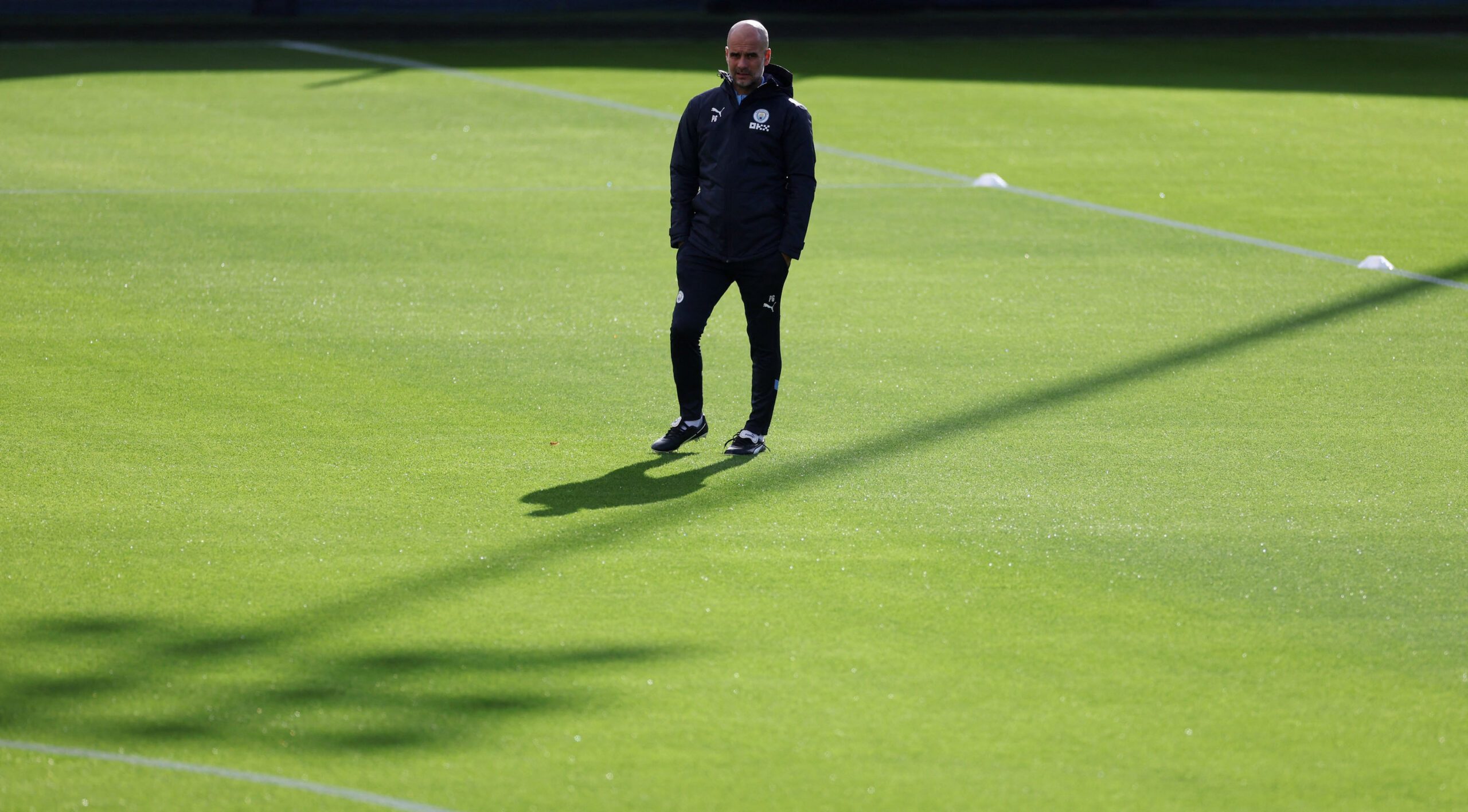 Manchester City manager Pep Guardiola could use his profile to encourage football supporters to find alternatives to their garden lawn