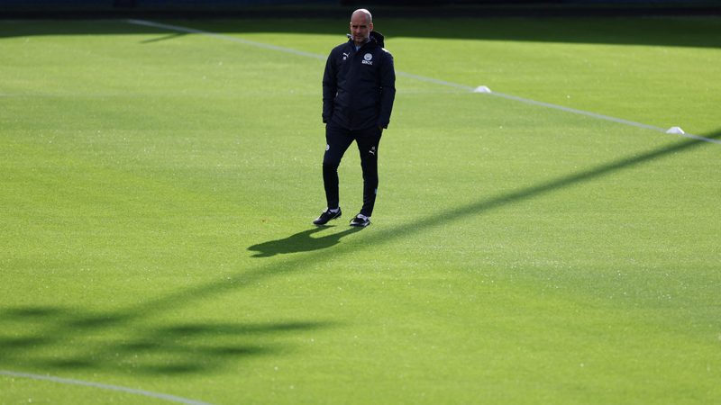 Manchester City manager Pep Guardiola could use his profile to encourage football supporters to find alternatives to their garden lawn